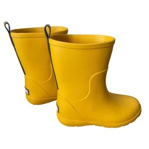 Totes Toddler Kids Rain Boots Yellow Size 9-10 Every Wear Waterproof